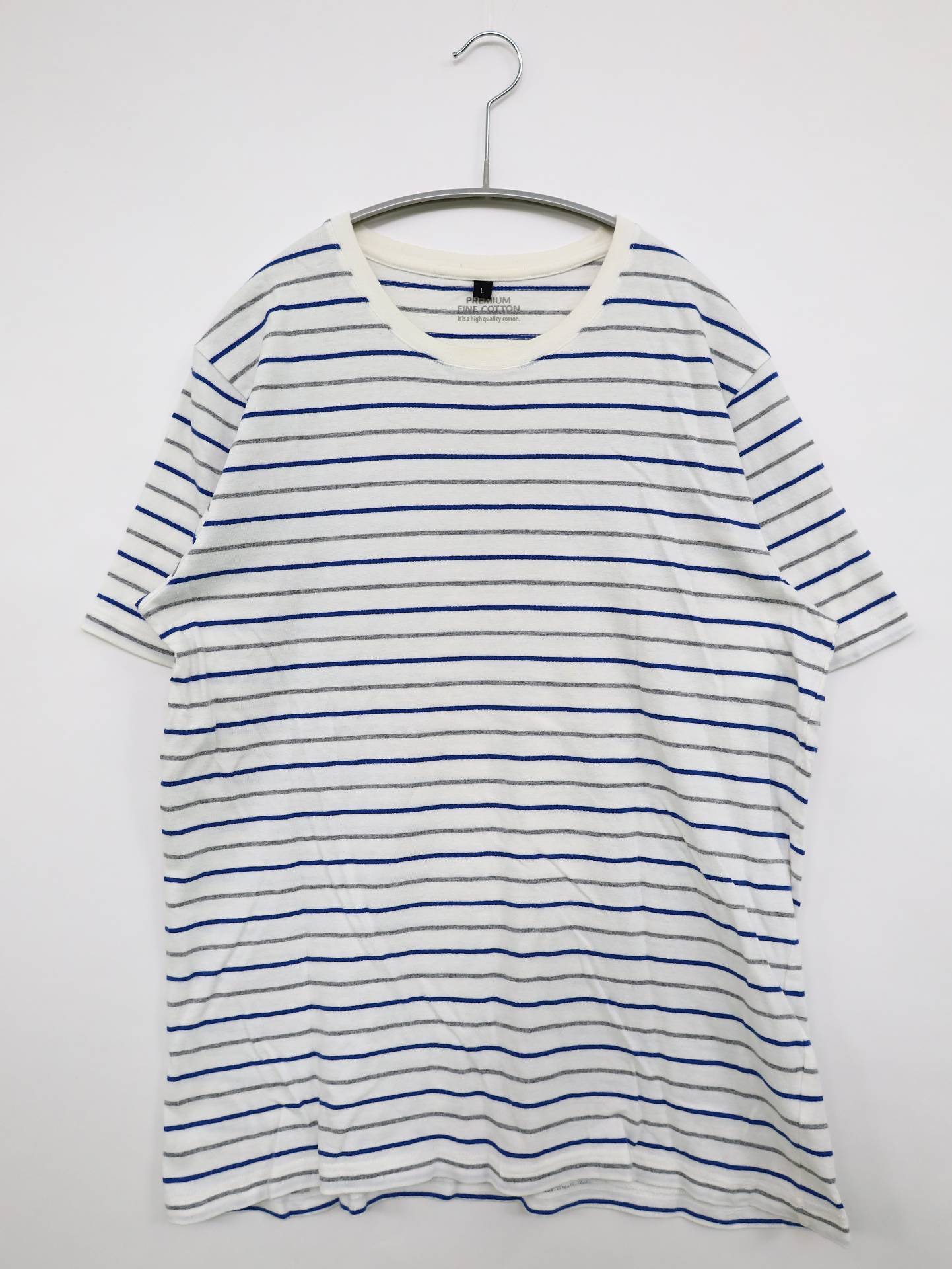 Tシャツ/カットソー/トップス/ブルー/L