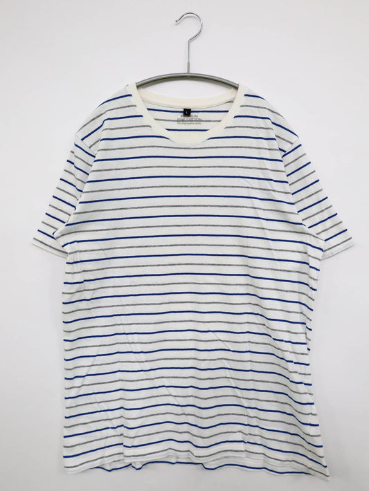 Tシャツ/カットソー/トップス/ブルー/L