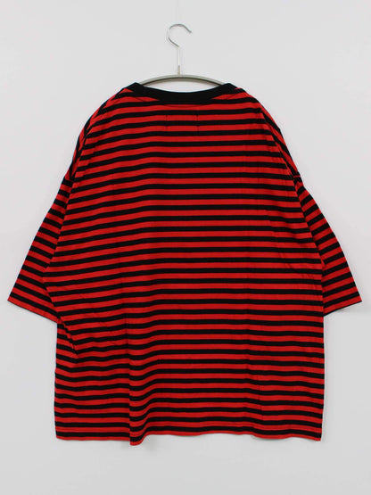 AIVER/アイバー/Tシャツ/カットソー/トップス/レッド/M