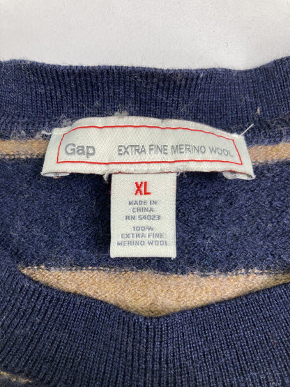 GAP/ギャップ/ニット/セーター/トップス/ネイビー/XL