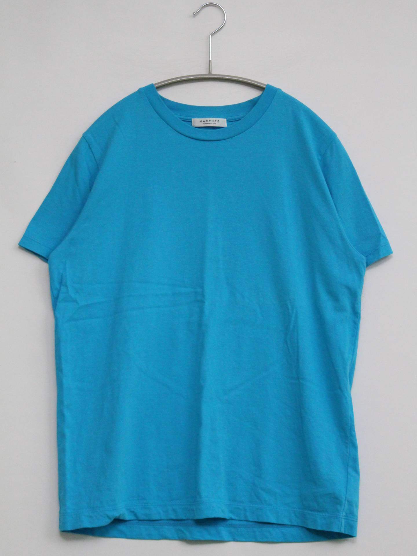 MACPHEE/Tシャツ/カットソー/トップス/ブルー/M
