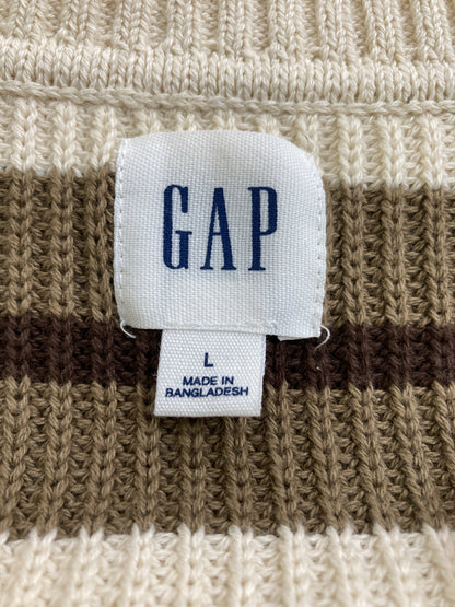 GAP/ギャップ/ニット/セーター/トップス/ベージュ/L