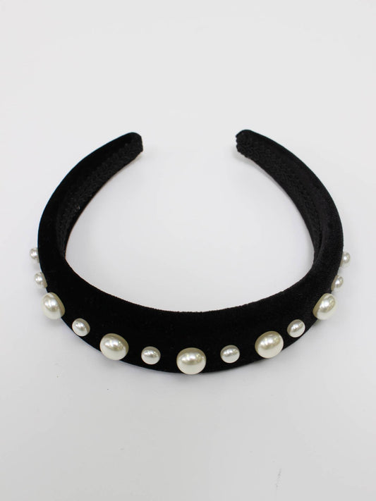 カチューシャ/ヘアアクセサリー/ブラック