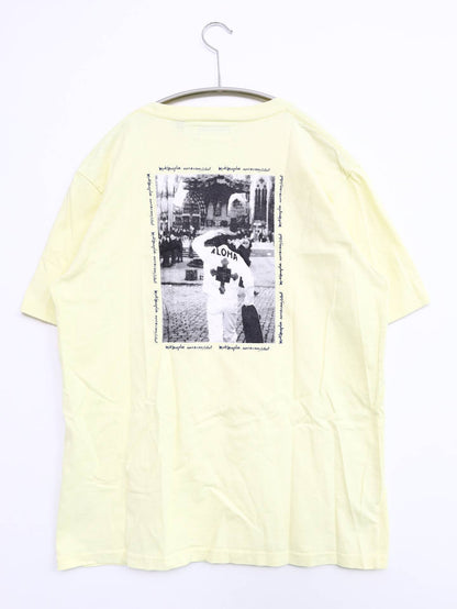 INHERIT/Tシャツ/カットソー/トップス/イエロー/L
