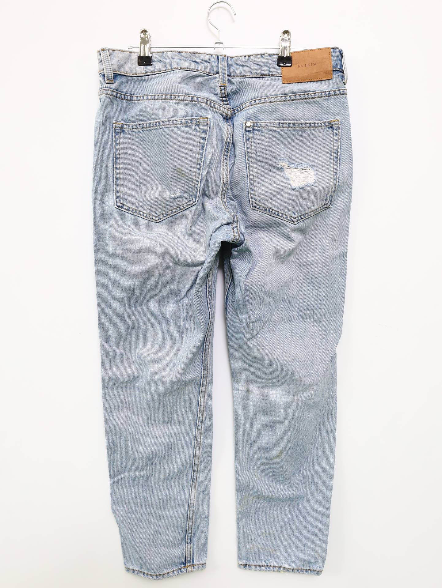 ＆ DENIM/デニムパンツ/パンツ/スカイブルー/EUR 38/UK 10/CN 160/72A