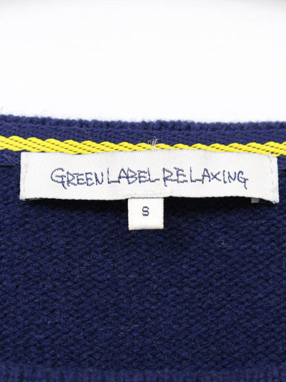 green label relaxing/ニット/セーター/トップス/ネイビー/S