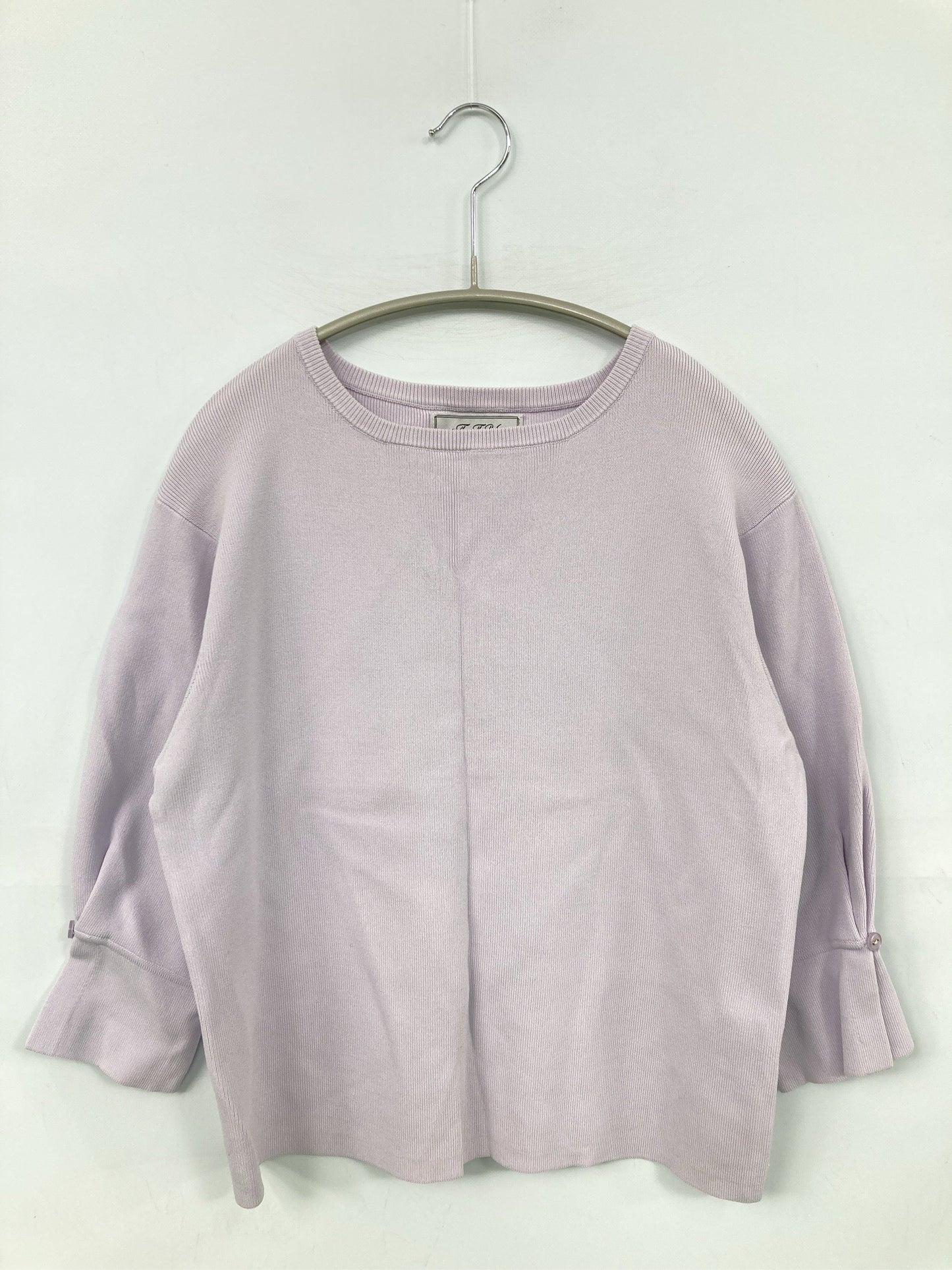 FTY/ニット/セーター/トップス/パープル/40