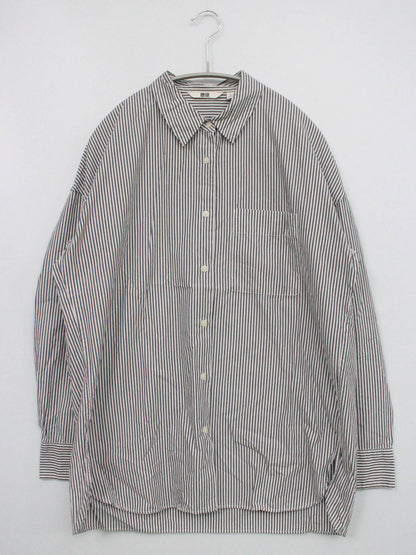 UNIQLO/ユニクロ/シャツ/ブラウス/トップス/ブラック/L