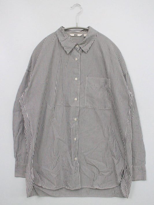 UNIQLO/ユニクロ/シャツ/ブラウス/トップス/ブラック/L