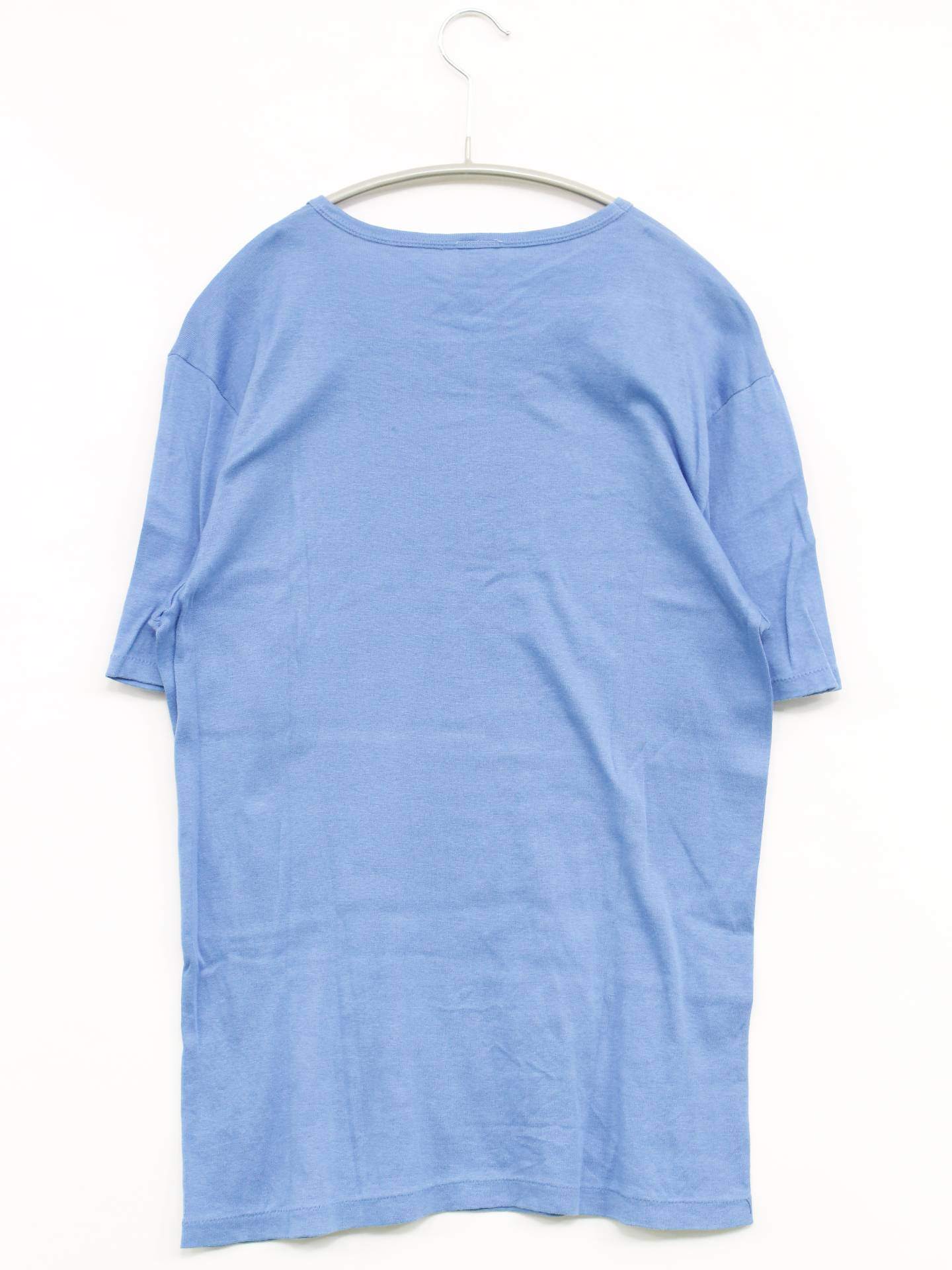 Tシャツ/カットソー/トップス/スカイブルー/XL