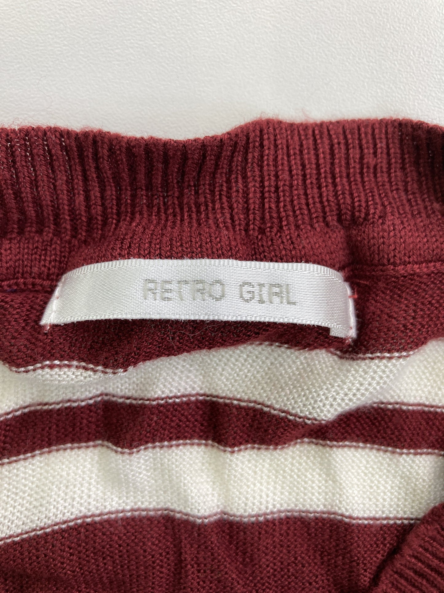 RETRO GIRL/レトロガール/ニット/セーター/トップス/レッド/M