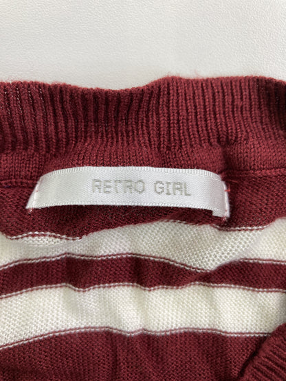 RETRO GIRL/レトロガール/ニット/セーター/トップス/レッド/M