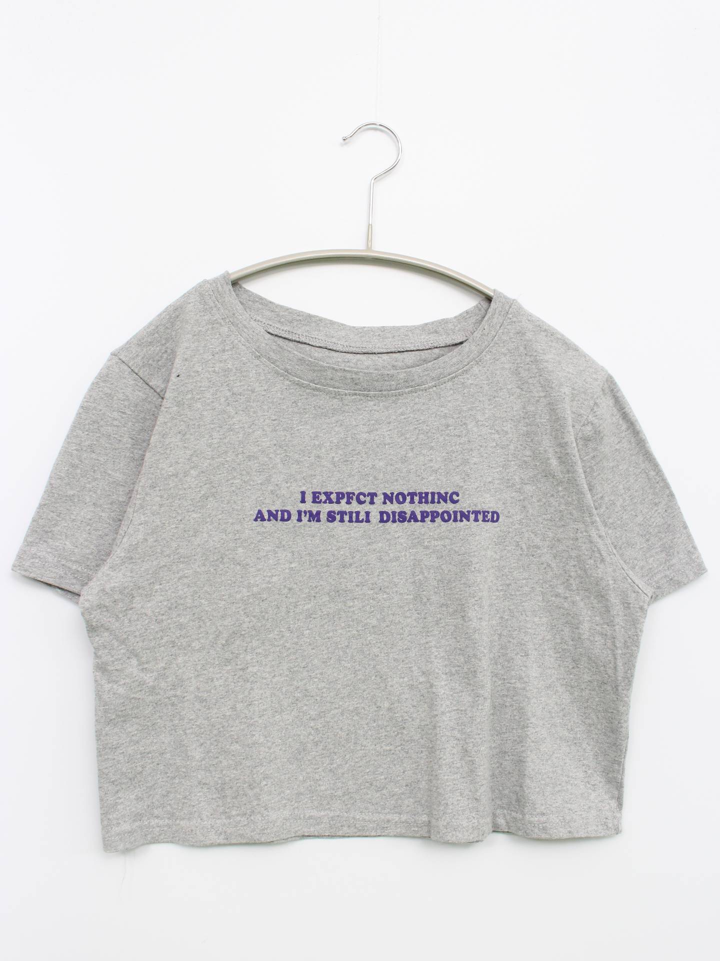 Tシャツ/カットソー/トップス/グレー