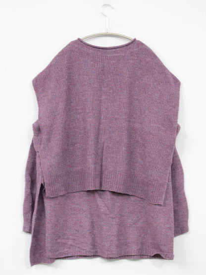 SELECT MOCA/セレクトモカ/ニット/セーター/トップス/パープル/FREE