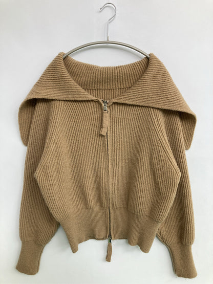 ニット/セーター/トップス/ブラウン