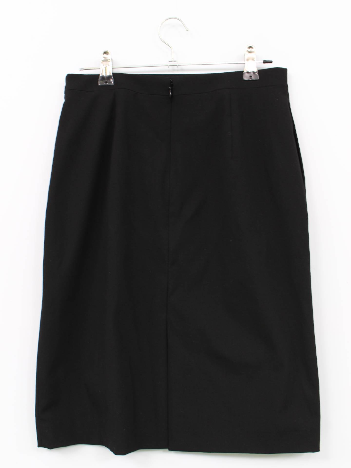 UNIQLO/ユニクロ/ミモレ/半端丈スカート/スカート/ブラック/ウエスト64cm　ヒップ91cm