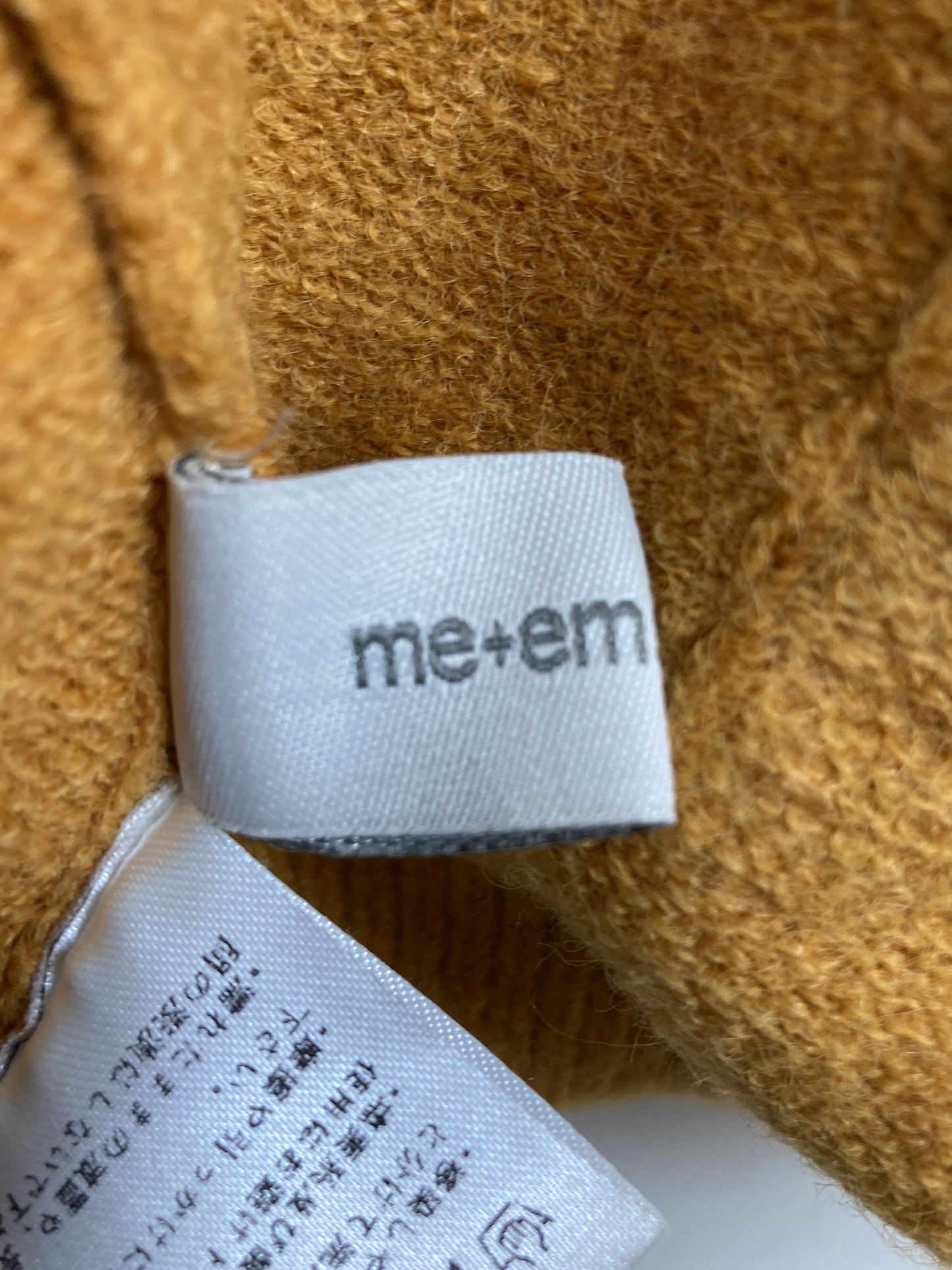 me+em select/ミームセレクト/カーディガン/ボレロ/トップス/イエロー/F