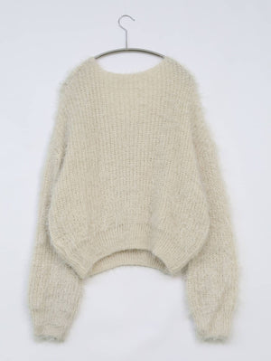 nugu/ヌグ/ニット/セーター/トップス/アイボリー/FREE