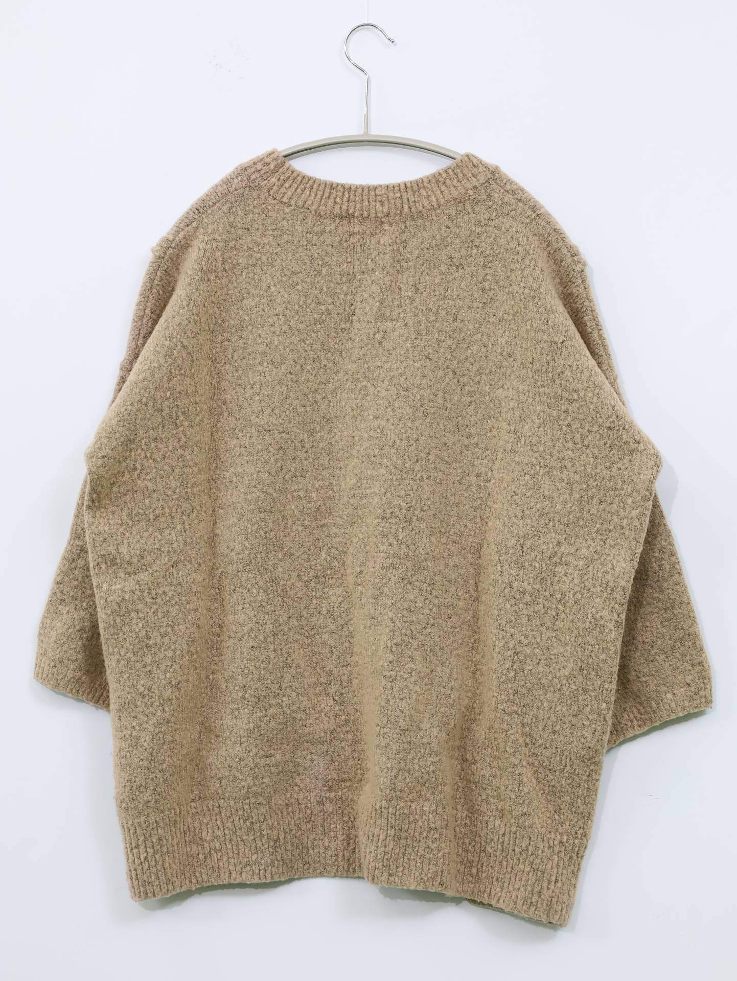 TMTS/ニット/セーター/トップス/ブラウン/FREE