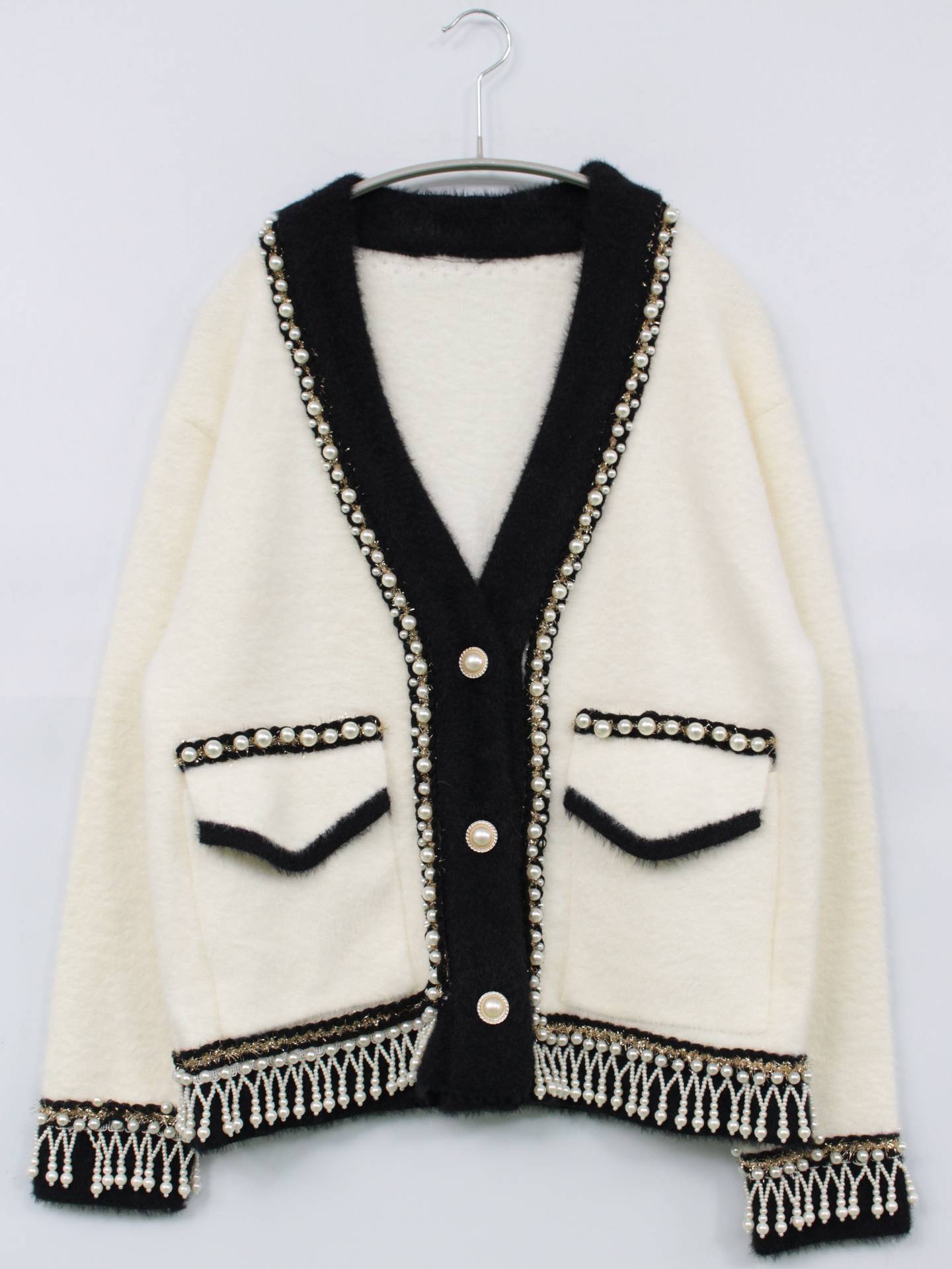 カーディガン/ボレロ/トップス/ホワイト