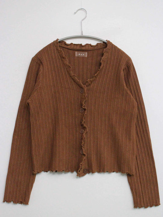 Bab/バブ/カーディガン/ボレロ/トップス/ブラウン/FREE