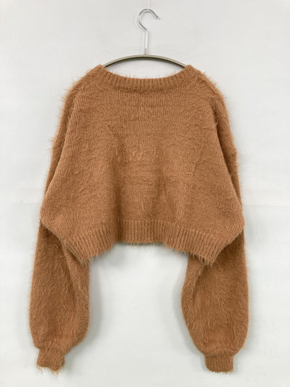 callautia/カラウティア/カーディガン/ボレロ/トップス/ブラウン/M