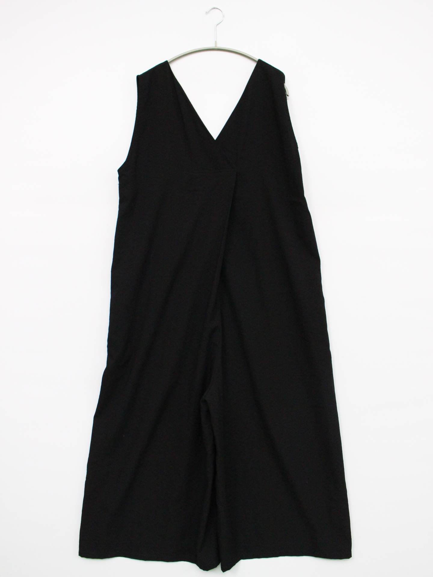 pattern torso/つなぎ/オールインワン/オールインワン・サロペット/ブラック