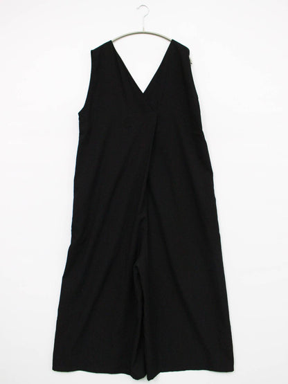 pattern torso/つなぎ/オールインワン/オールインワン・サロペット/ブラック