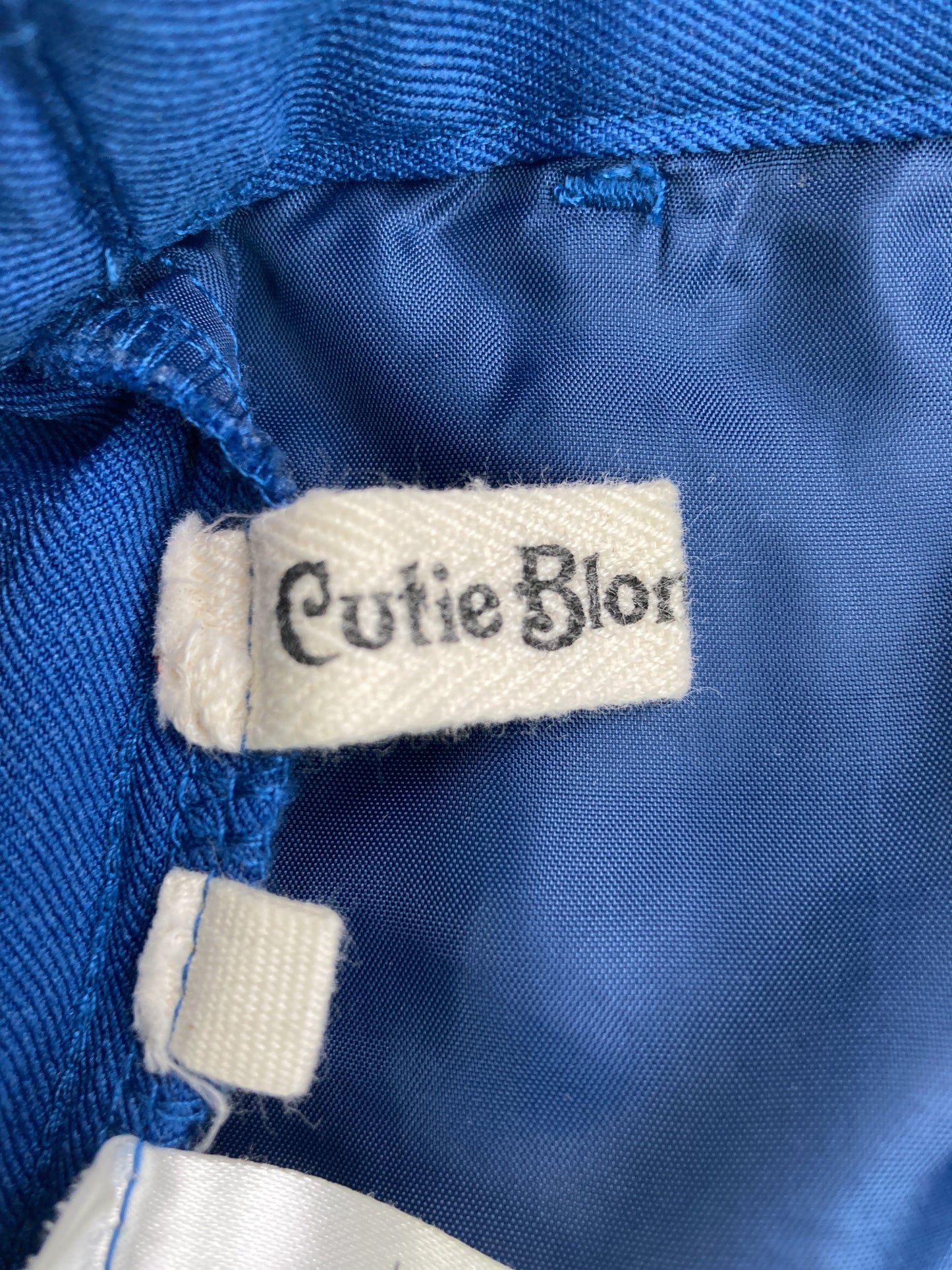 Cutie Blonde/スラックス/パンツ/ブルー/M