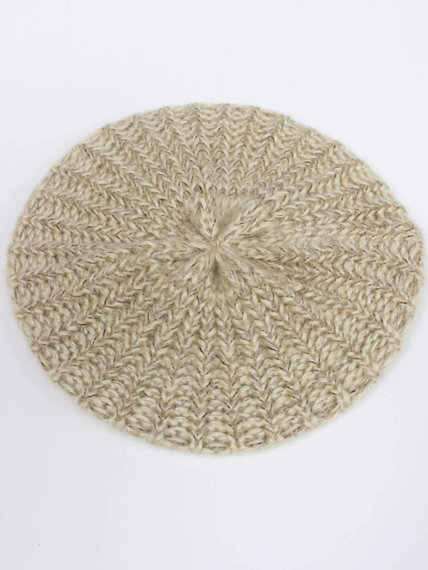 ADOLFODOMINGUEZ/ハンチング/ベレー帽/帽子/ベージュ/57.5cm