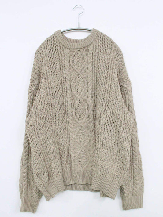 MONO-MART/モノマート/ニット/セーター/トップス/ベージュ/M