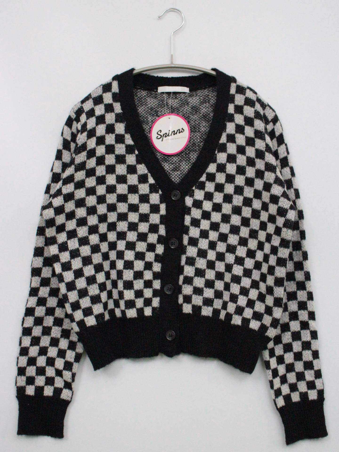 SPINNS/スピンズ/カーディガン/ボレロ/トップス/ブラック