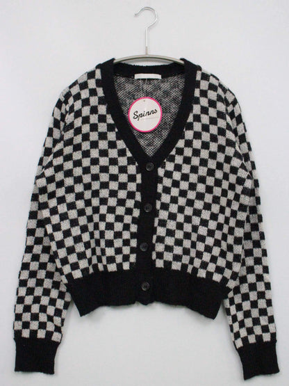 SPINNS/スピンズ/カーディガン/ボレロ/トップス/ブラック