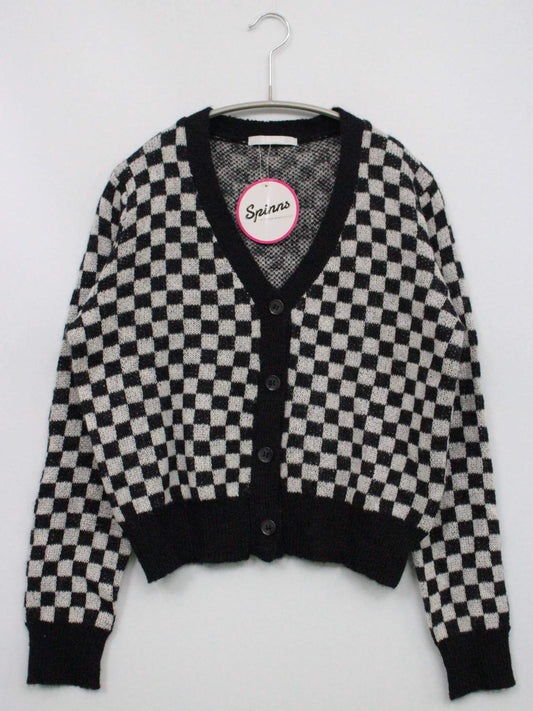 SPINNS/スピンズ/カーディガン/ボレロ/トップス/ブラック