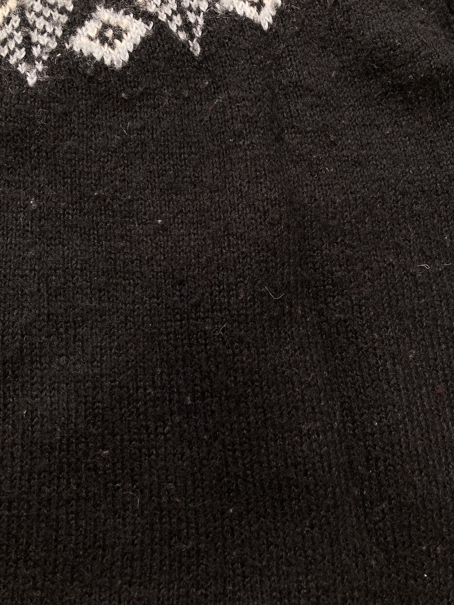 No jean/ニット/セーター/トップス/ブラック/M