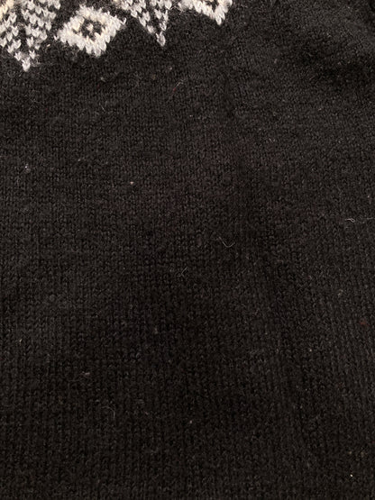 No jean/ニット/セーター/トップス/ブラック/M