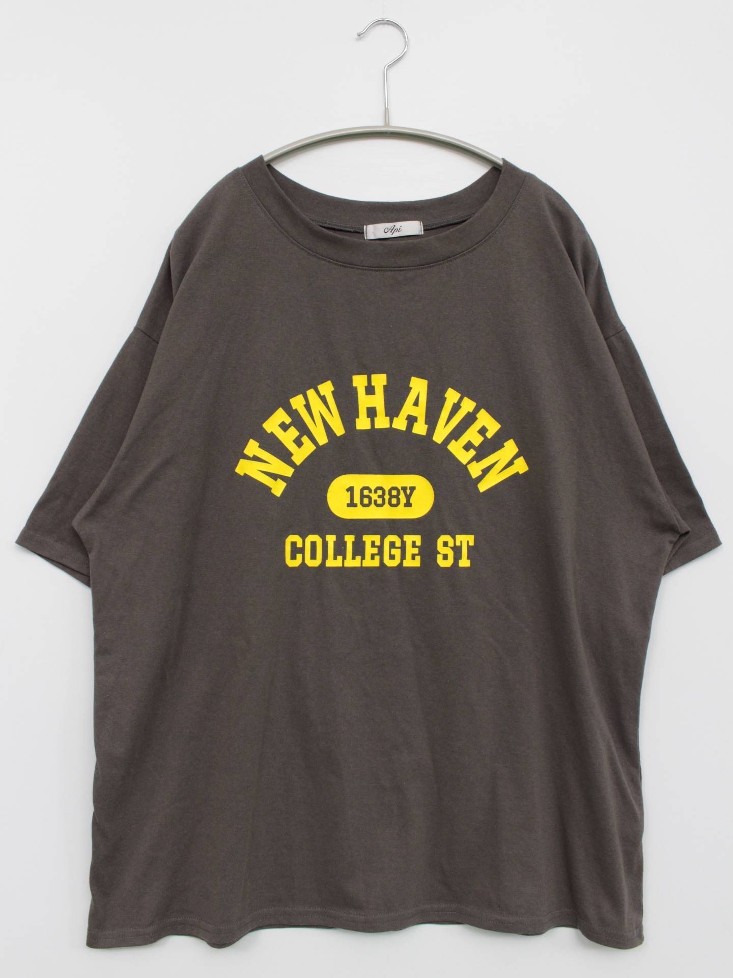 Api/Tシャツ/カットソー/トップス/ブラウン/L