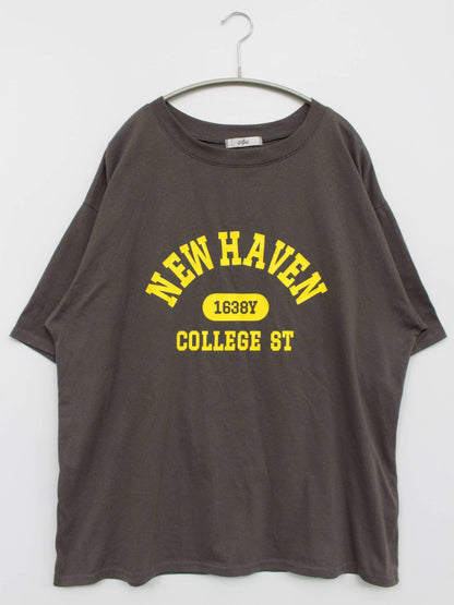 Api/Tシャツ/カットソー/トップス/ブラウン/L