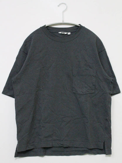 UNIQLO U/ユニクロユー/Tシャツ/カットソー/トップス/グレー/M