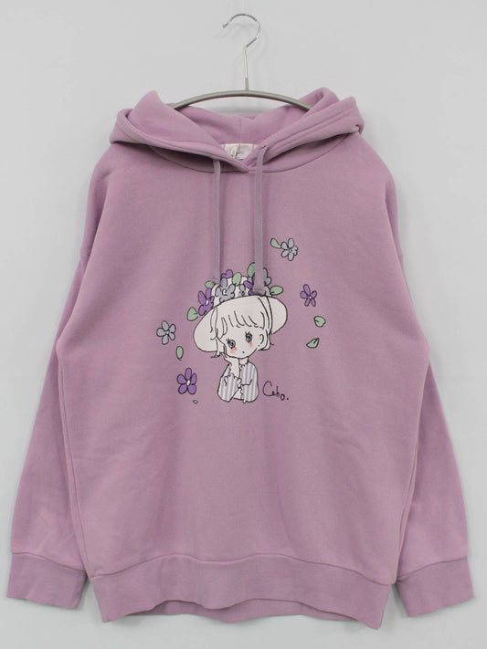 ceho/パーカー/トップス/ピンク/L