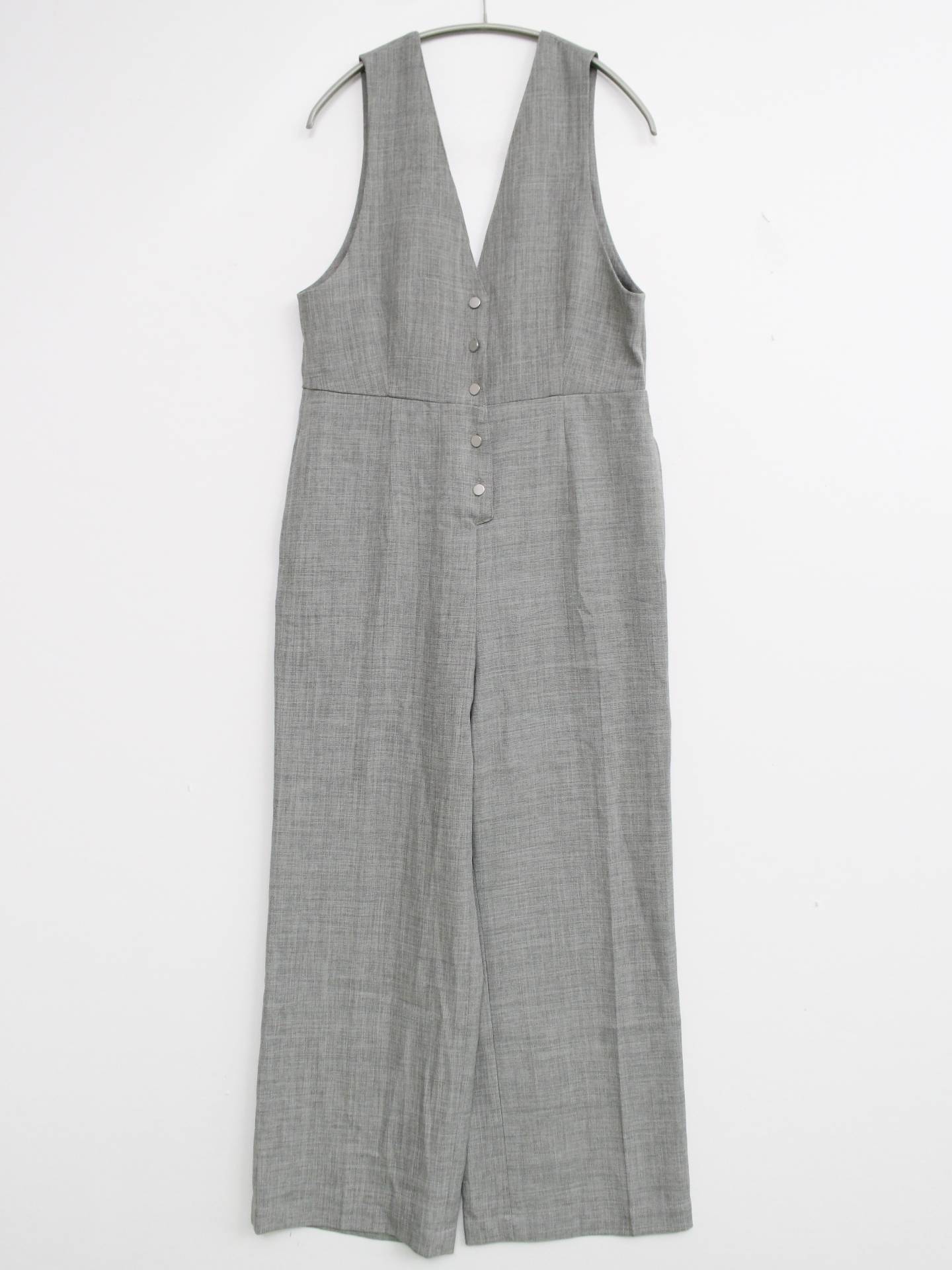 VIS/つなぎ/オールインワン/オールインワン・サロペット/グレー/M