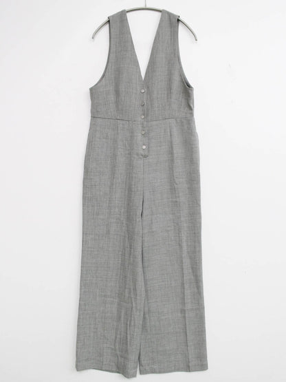 VIS/つなぎ/オールインワン/オールインワン・サロペット/グレー/M
