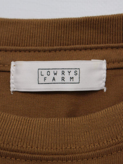 LOWRYS FARM/ローリーズファーム/Tシャツ/カットソー/トップス/ブラウン/F
