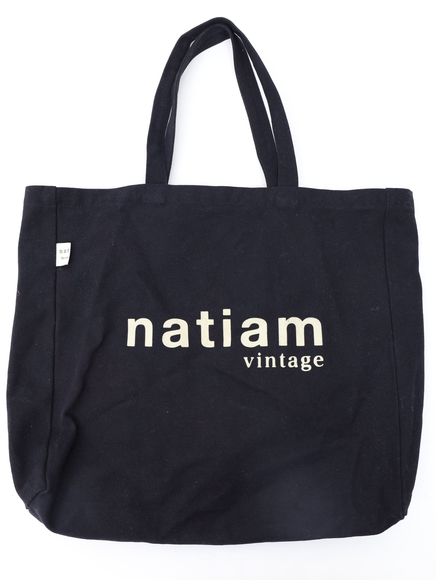 natiam/トートバッグ/バッグ/ブラック