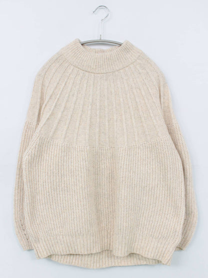 ニット/セーター/トップス/アイボリー/M