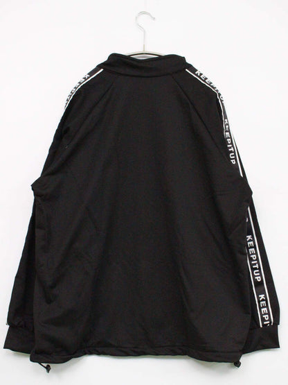 SHEPP/ジャージ/トラックジャケット/トップス/ブラック/XL