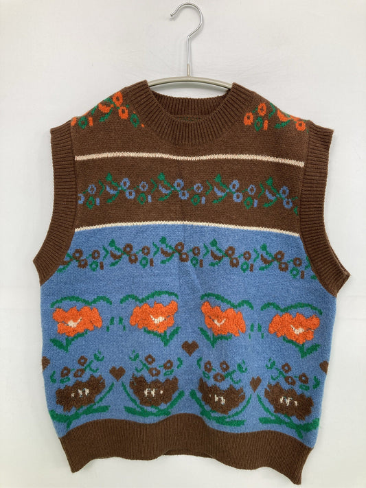 menidiom/ベスト/トップス/ブラウン