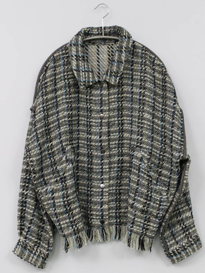 カーディガン/ボレロ/トップス/グレー