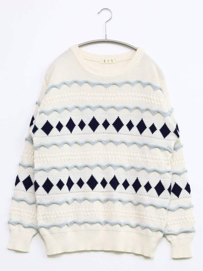 NED/ニット/セーター/トップス/ホワイト