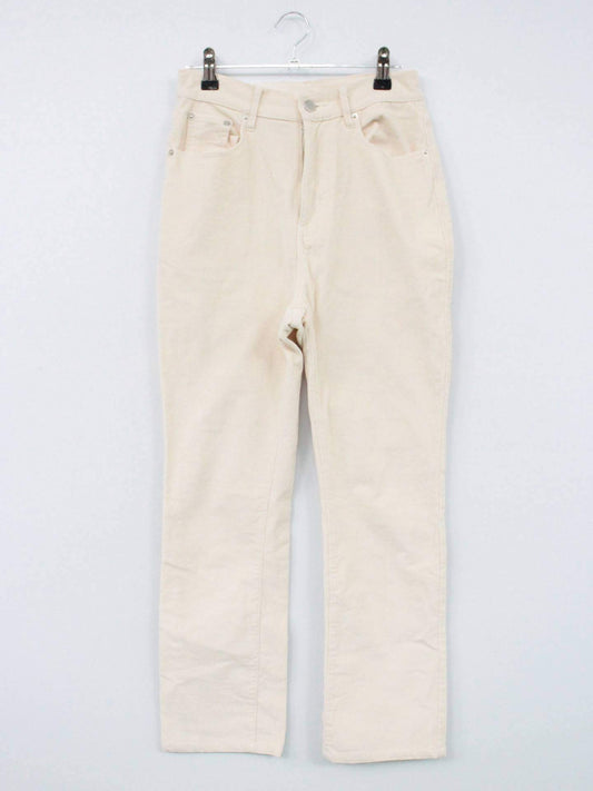 BASEME/デニムパンツ/パンツ/アイボリー/S
